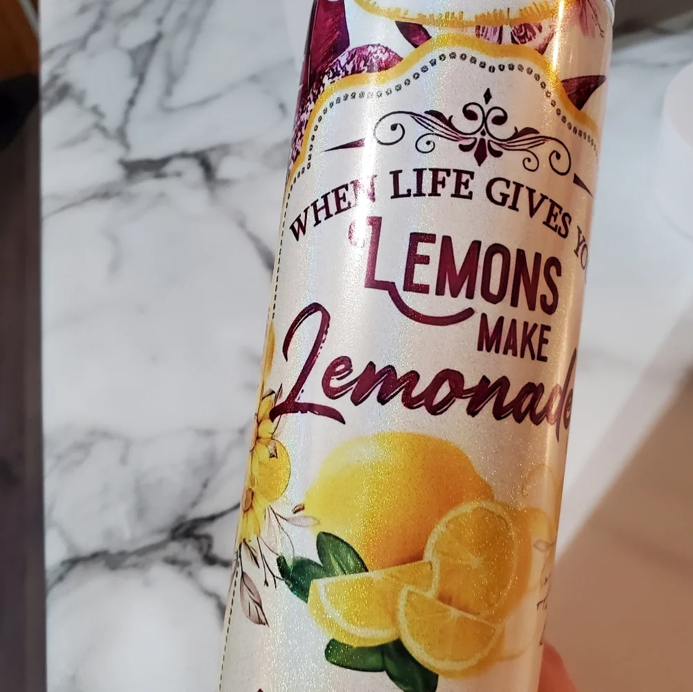 When Life Gives You Lemons  20oz Tumbler 🎉sale